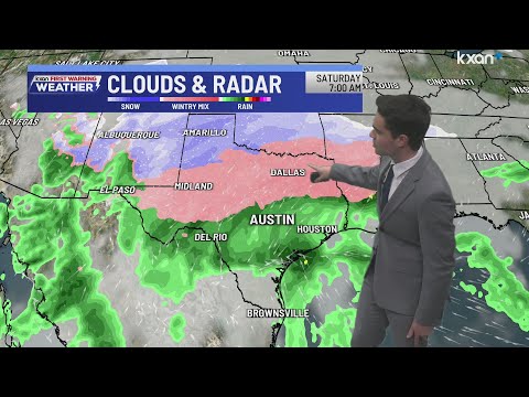 Near-freezing tonight, interesting setup this week | KXAN Weather Forecast (Jan. 18)
