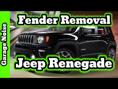 How to remove the fender on a Jeep Renegade