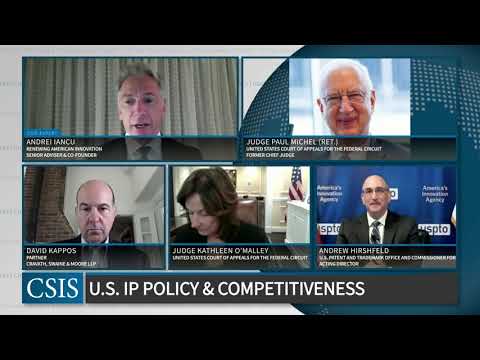 U.S. Innovation Competitiveness Summit - U.S. IP Policy and International Competitiveness