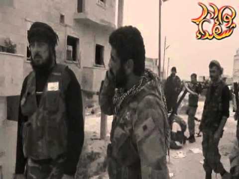 برومو يعرض صوراً ولقطات للقائد باسل عيسى قائد لواء شهداء إدلب