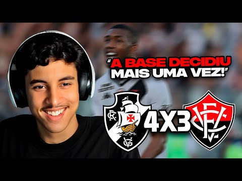 RENATO REAGE: VASCO 4 X 3 VITÓRIA | MELHORES MOMENTOS | 27ª RODADA | BRASILEIRÃO 2025 | ge tv