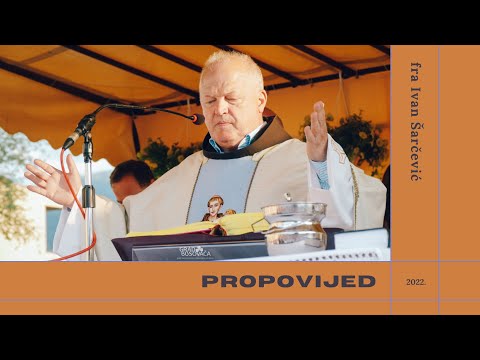 SVETI ANTO: Propovijed fra Ivana Šarčevića u Busovači pred 10 000 vjernika