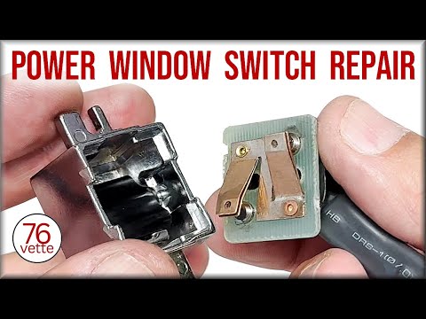Classic GM Power Window Switch Repair