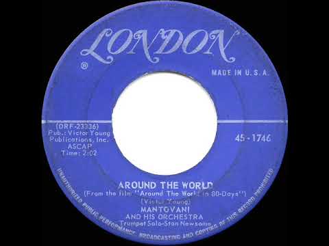 1957 HITS ARCHIVE: Around The World - Mantovani (his original single version)