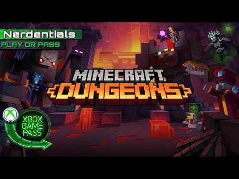 Minecraft Dungeons Gameplay | Xbox Game Pass | PLAY OR PASS