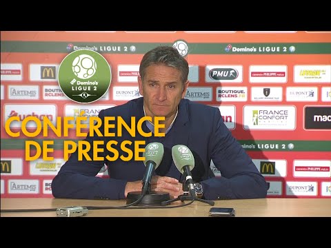 Conférence de presse RC Lens - Châteauroux ( 0-1 )  / 2018-19