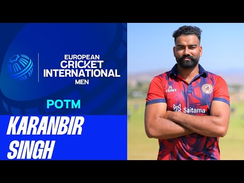 POTM Match 3: K.Singh - AUT vs BEL | Highlights | ECI Austria-Belgium 2025 | 22 Aug 2025 | ECI25.082