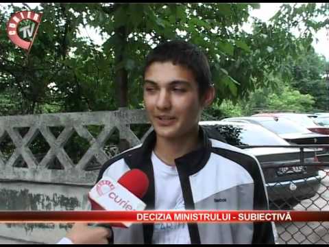decizia ministrului - subiectiva