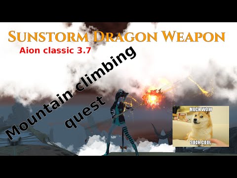 Sunstorm Dragon Weapon (Altar quest) guide - Aion classic 3.7
