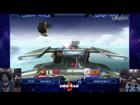 KoL | Konga (Donkey Kong) vs Disorient (ZSS, Robin) - Orbitar 9 - Losers Finals
