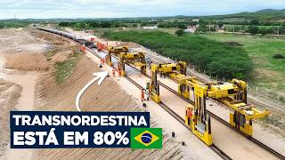 Transnordestina - The Stages Completed So Far of the Largest Railway Under Construction in Brazil