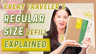 26 Notebook Styles Every TRAVELER's Notebook Regular Size Refill Explained
