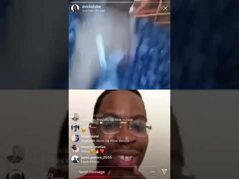 Delcio Dollar Instagram Live ft Kelson Most Wanted O Bom Do Rap + Nova Música + Caso Bombito