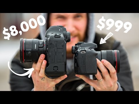 1000ドルのカメラVS8000ドルのカメラ! ($1,000 Camera VS $8,000 Camera!!)
