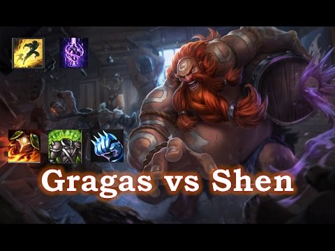 Gragas Top vs Shen - Platinum Game (Cocoplex LAN)