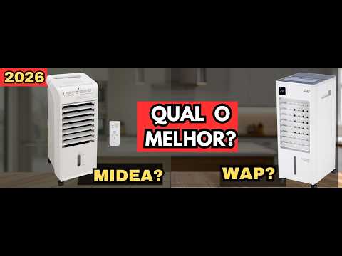(NOVO)WAP ou Midea? Qual climatizador 3 em 1 realmente vence o calor de 2026?