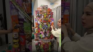 Penampakan Hampers Lebaran Tya Ariestya dari Fitri Tropika, Berukuran Jumbo Tingginya Capai 1 Meter!