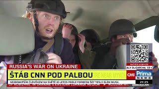 Válka v přímém přenosu: Štáb CNN se dostal pod palbu Rusů, reportér se plazil do bezpečí