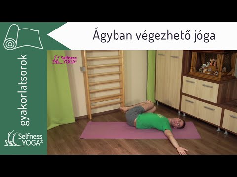 Reggeli nyújtózkodás frissítőnek, még az ágyban végezhető jóga gyakorlatok