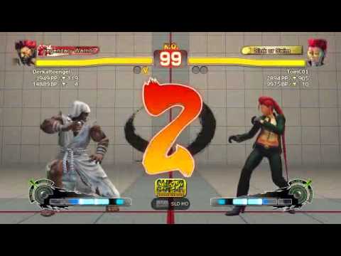 Derkalteengel (Akuma) vs TomC01 (Viper) SSFIV AE Online Ranked Matches