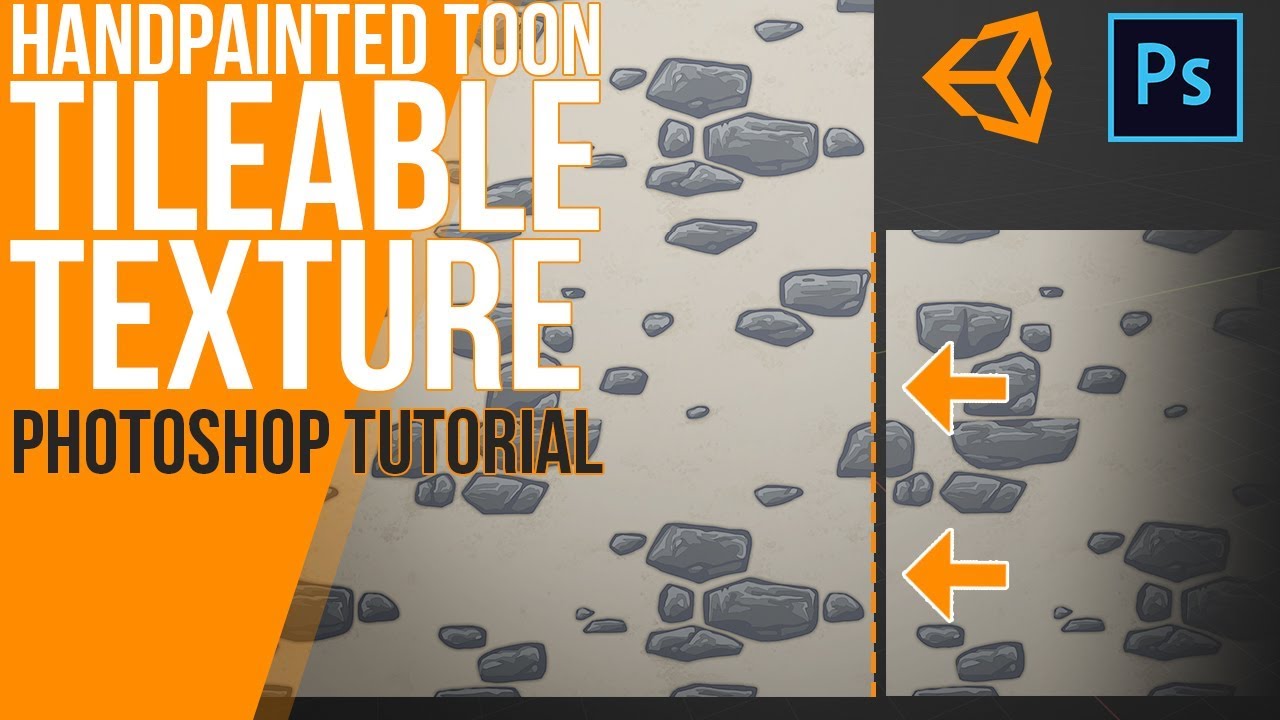 How do create your own seamless handpainted texture - Photoshop Tutorial