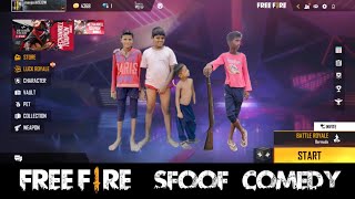 Real life free fire comedy | UP 52 comedy |Ayush raj dancer