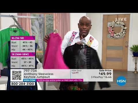 Antthony Sleeveless Keyhole Jumpsuit