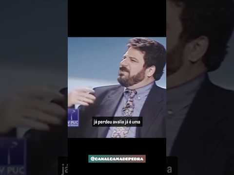 Filósofo Mário Sérgio Cortella, questiona Olavo de Carvalho sobre moral. #filosofia #politica