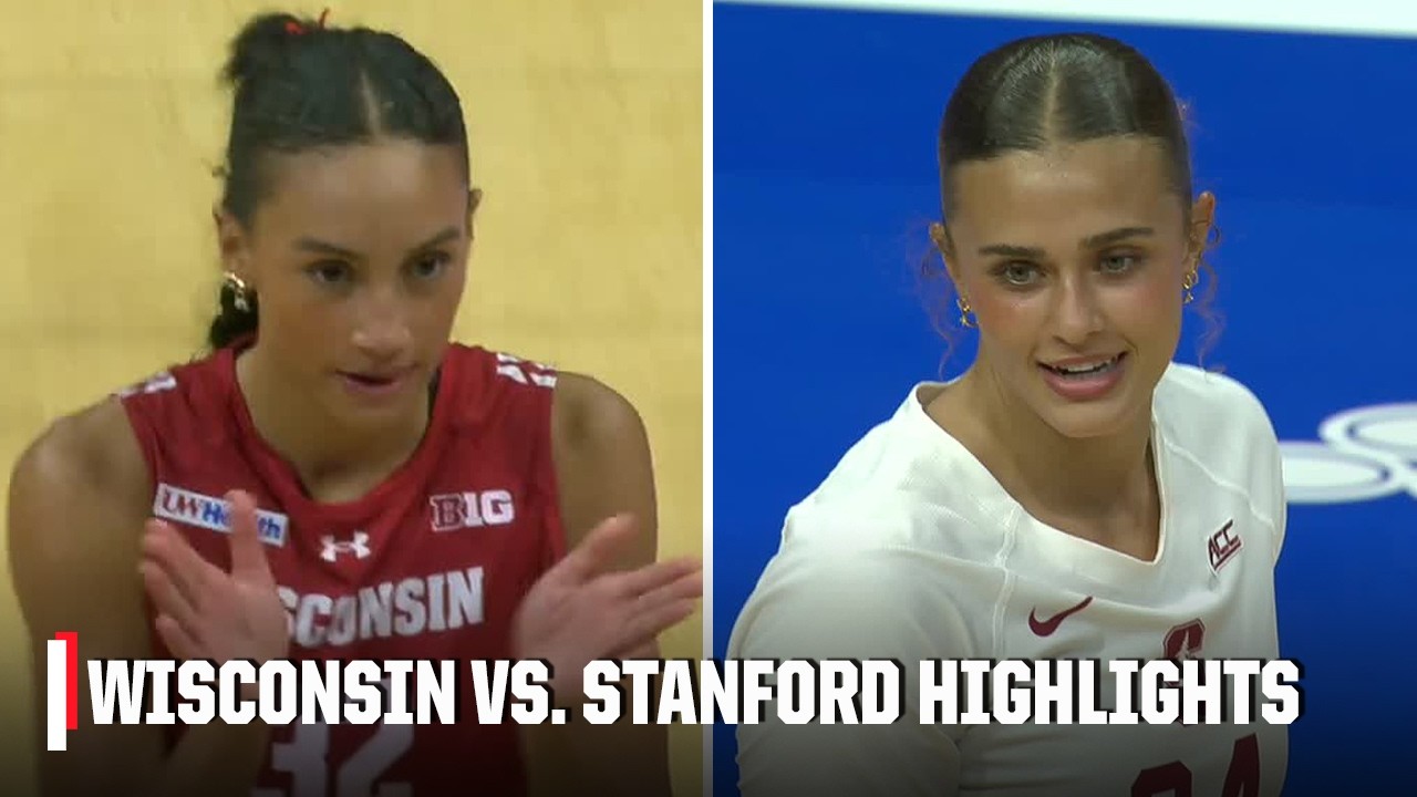 Wisconsin Badgers vs. Stanford Cardinal | Opening Spike Classic | ESPN College Volleyball