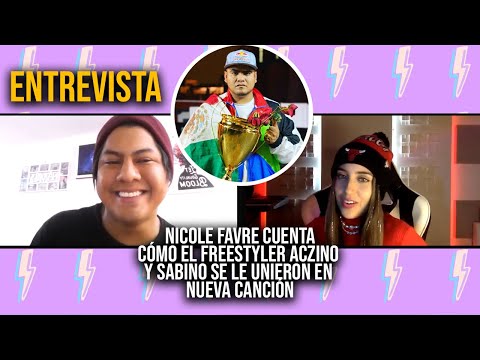 ¡Aczino y Sabino se le unieron! Así nació 'Mala Manía', la nueva canción de la peruana Nicole Favre