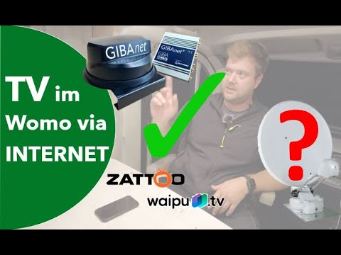 Wie geht das ??? TV im WOHNMOBIL via INTERNET