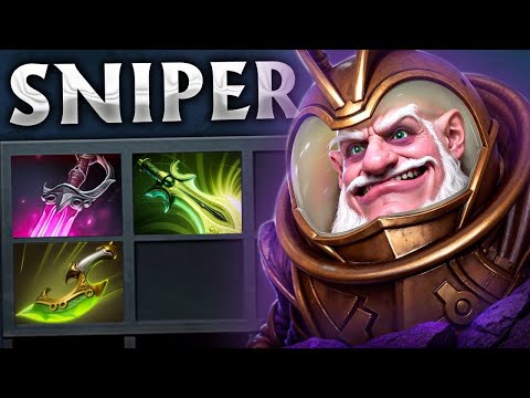 Sniper One Shot Build 🔥🔥🔥 39Kills Khanda + Butterfly | Dota 2