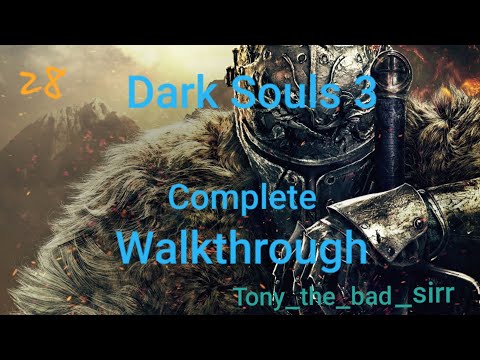 Dark Souls 3 Walkthrough #28 Angel Wings and Deadly drops