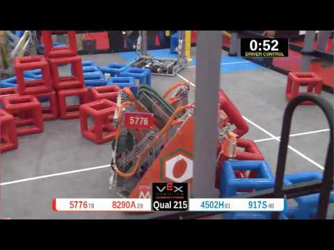 2015 VRC Arts Q215 - 5776 8290A vs 4502H 917S - 44 to 65 - VEX Worlds 2015 - Arts Division