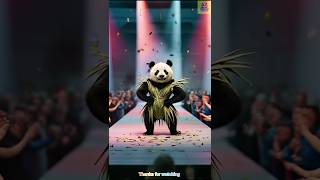 Funny Panda Dance 🐼 | Dhinka Chika Remix | Ultimate Cute Dance Performance 😍🔥 #Shorts