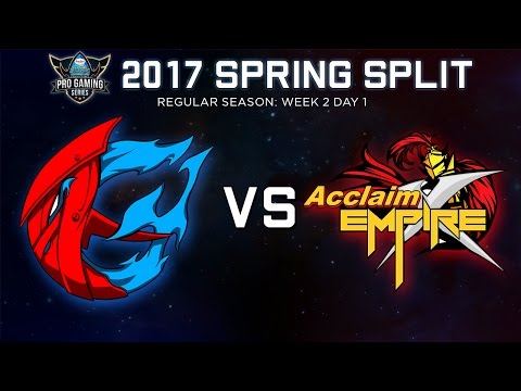 Pro Gaming Series 2017 Spring Split Week 2 Day 1 - RGH vs AEX