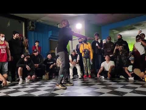 NELZWON VS D- MENACE// FOOTWORK CONTEST// BREAK X GRAND JAM 2021// HOUSTON TEXAS #DJFRESCO