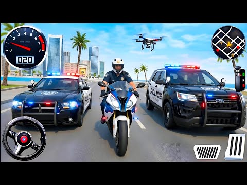 Police Car Chase Simulator 3D - Real City Cop Pursuit Action 🚓🔥 (Android Gameplay)