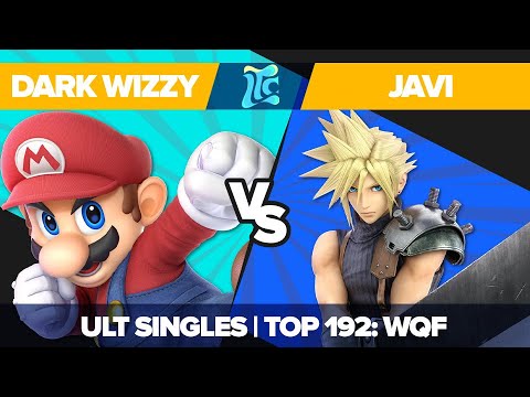 Dark Wizzy vs Javi - Ultimate Singles Top 192: WQF - Low Tide City | Mario vs Cloud