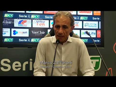 Alessandria-Cosenza 1-0, Mister Zaffaroni nel dopo gara