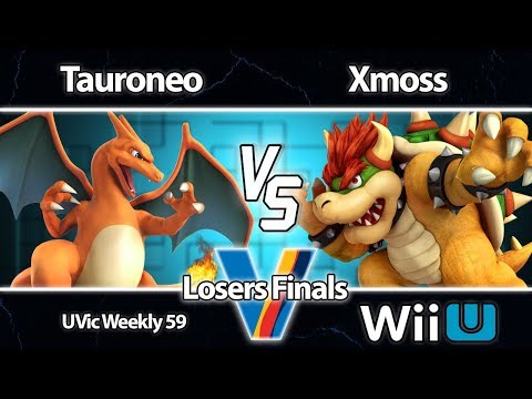 UVIC Smash 4 Weekly #59 Losers Finals Tauroneo (Charizard) vs Xmoss (Bowser)