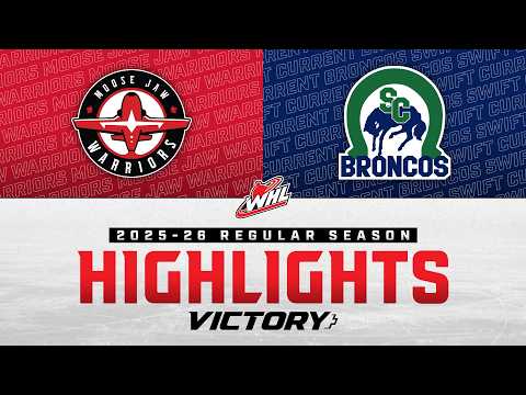Moose Jaw Warriors at Swift Current Broncos 02/04 | WHL Highlights 2025-26