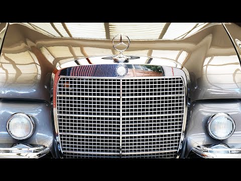 W109 Mercedes-Benz 300 SEL 4.5 luxury sedan, 1972