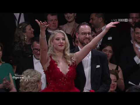 Opernball 2023 - Einzug & Studentenpolka