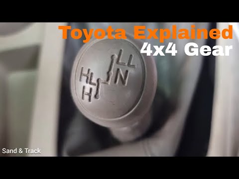 How to Use the Toyota Fortuner 4x4 Gear System