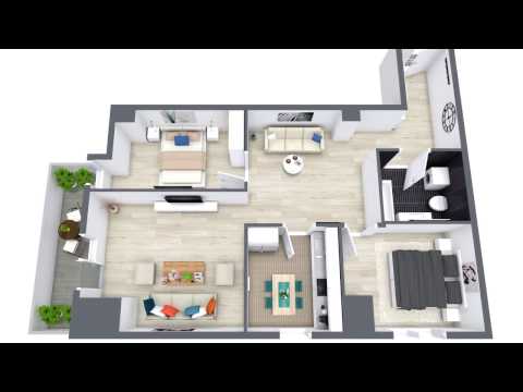 Apartament 4 camere in Ansamblul Rezidential Central RO6 - 100mpc - model 1