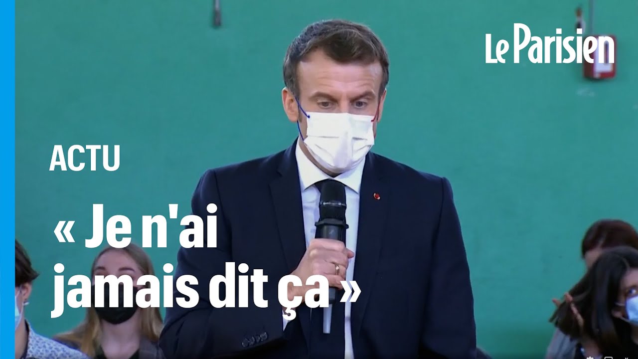Emmanuel Macron dément avoir souhaité la hausse des frais d'inscription à l'université