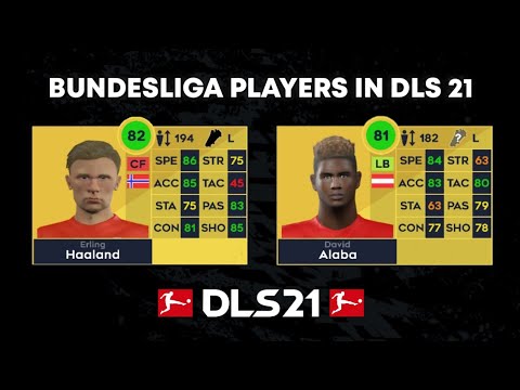 Bundesliga Players In DLS 21