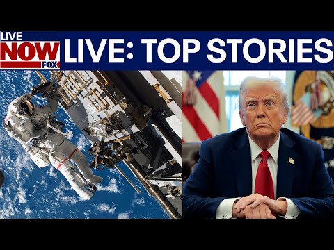 Video | LIVE NEWS: NASA Spacewalk 93, President Trump speaks at University of Alabama &amp; top stories