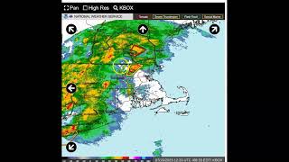 Tornado Warnings. Boston Radar